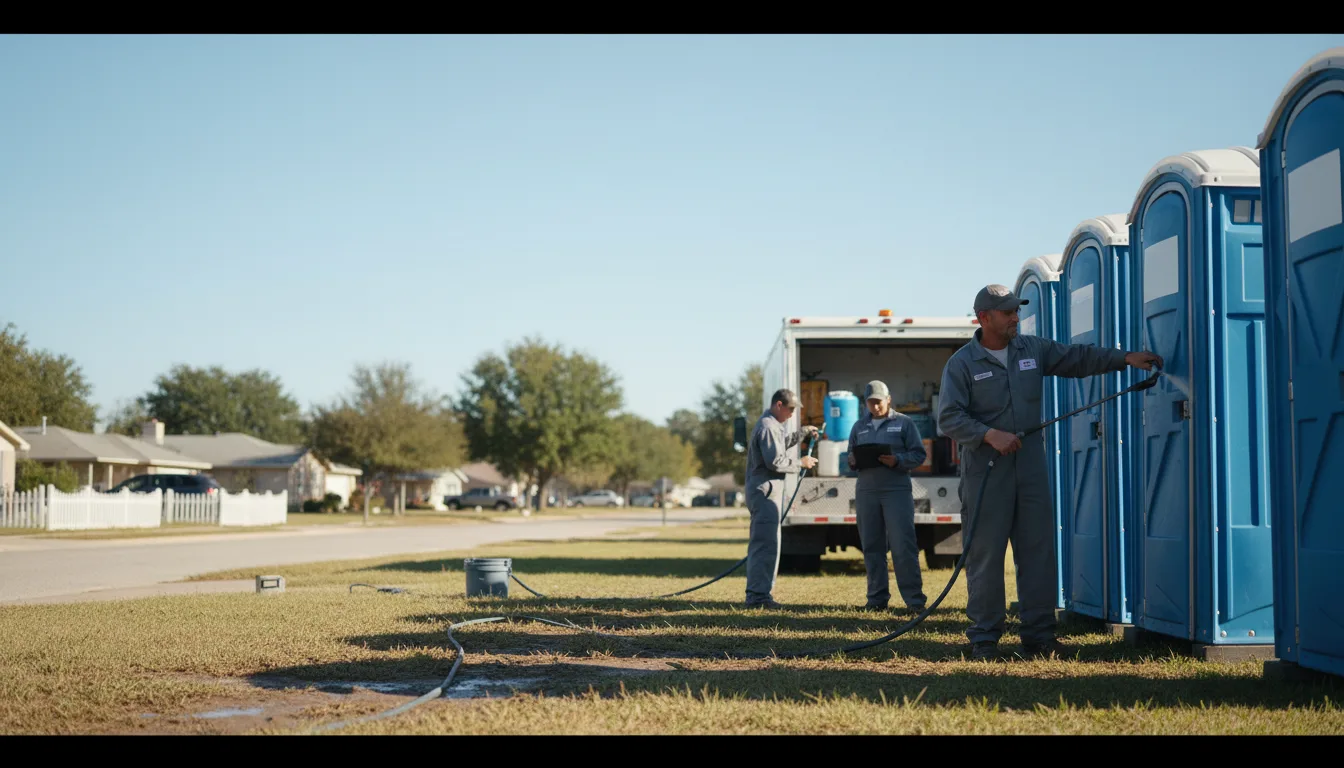 Long-Term Portable Toilet Rental in Clarkrange, TN near me